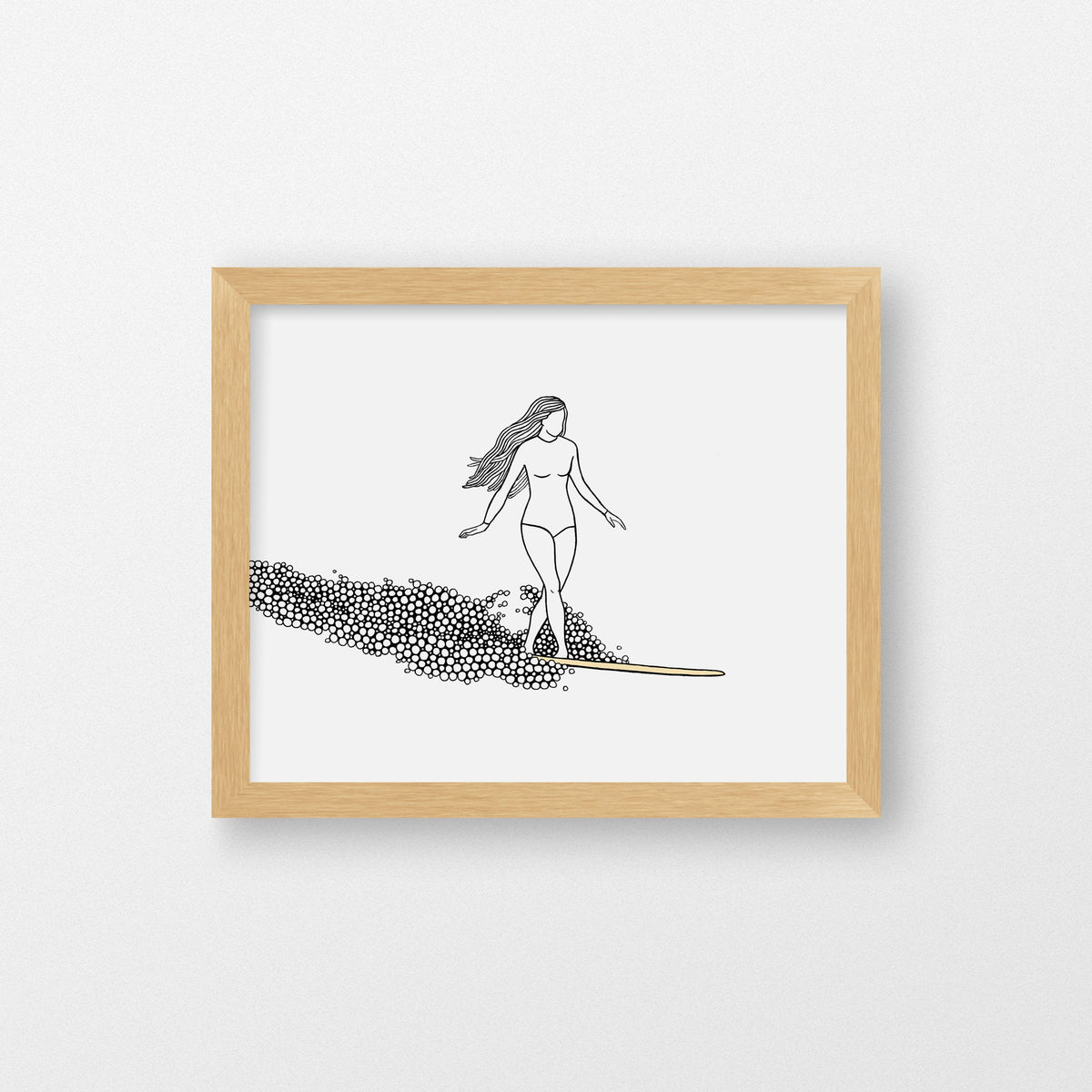 Cross Step | Surf Art Print – Meg Jacovino