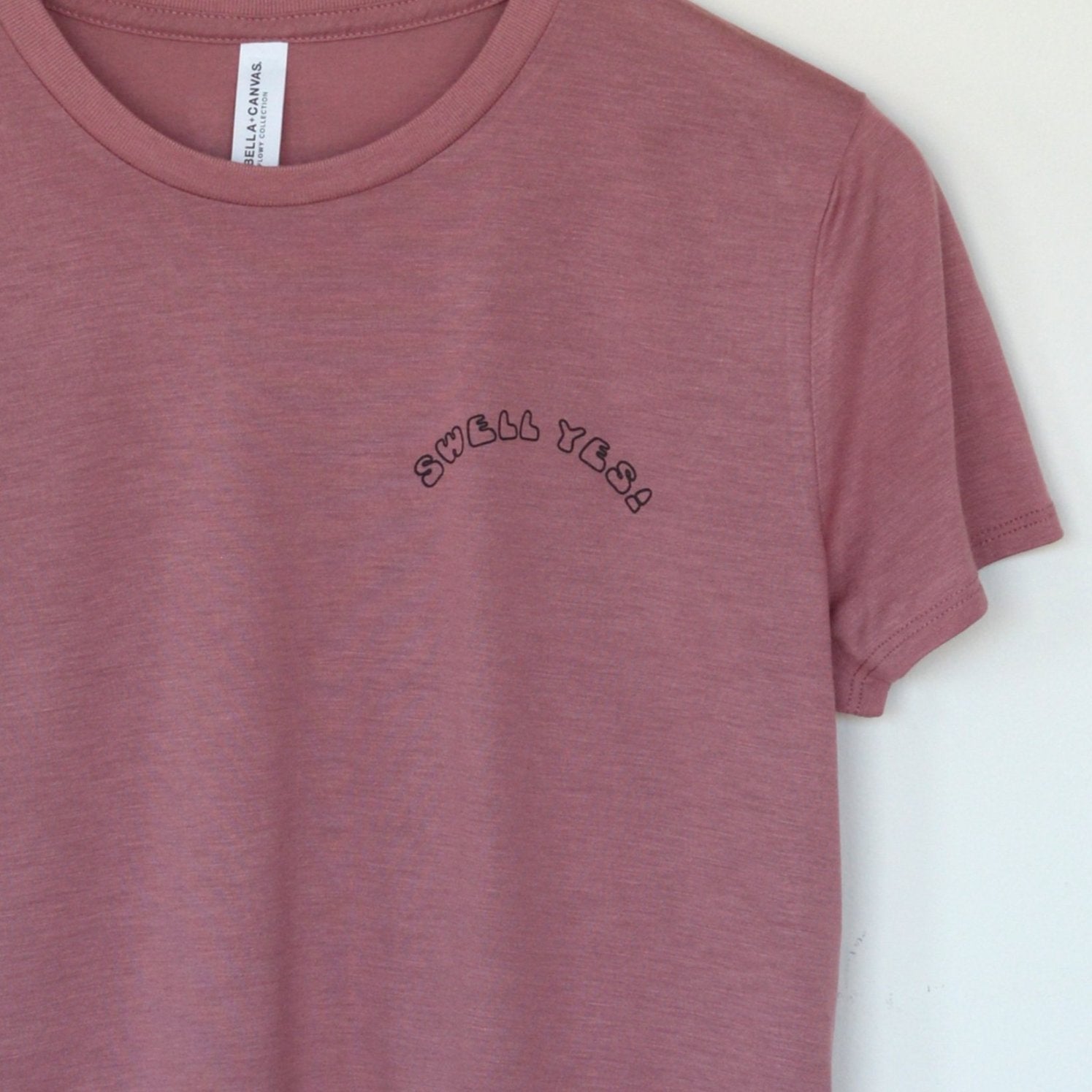 Surf Art Women's Tee, "Swell Yes!"