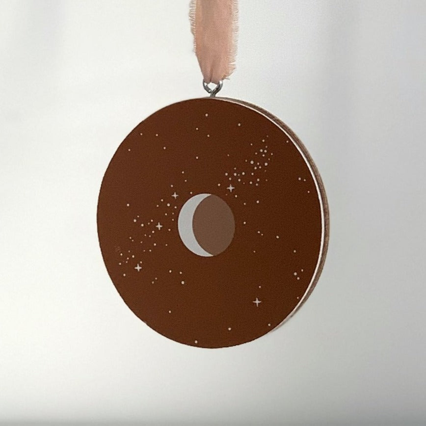 The Sun + The Moon | A Pair of Holiday Ornaments