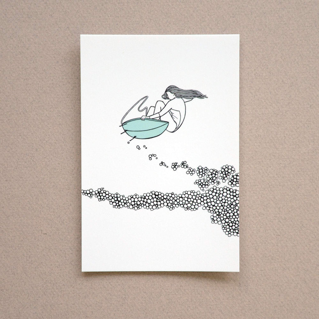Surf Art Postcard, "Big Air"